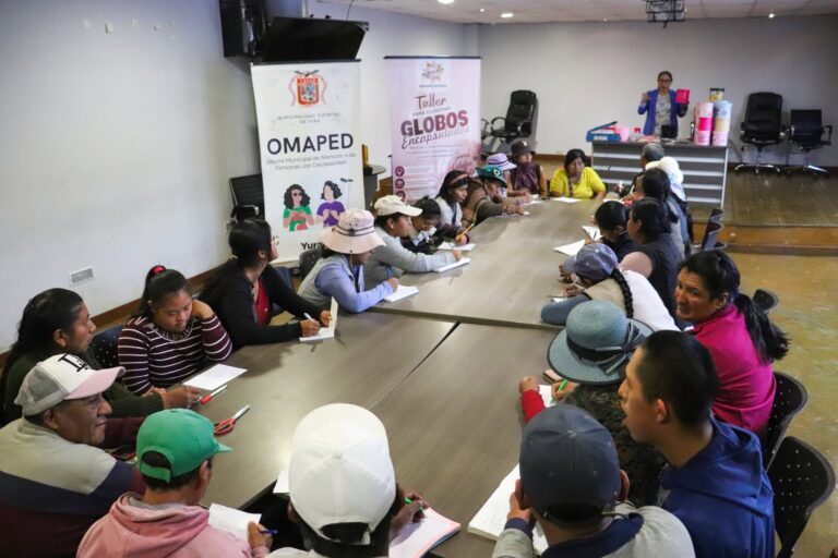 Culminó taller de globos encapsulados