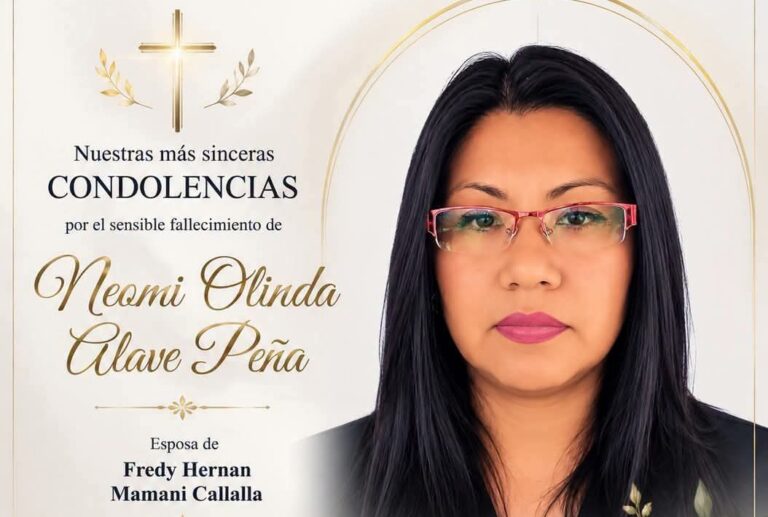 Trabajadora municipal y esposa de conocido candidato a la alcaldía de Ilo fallece repentinamente