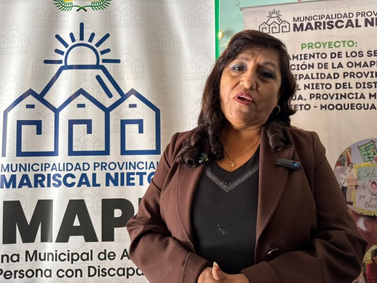 OMAPED desarrolla taller gratuito de lengua de señas para promover la inclusión en Moquegua