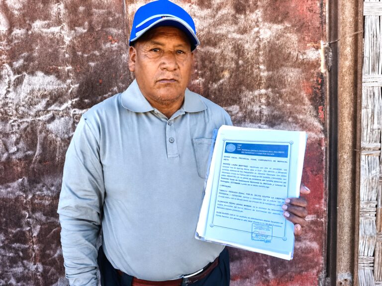 Presentan denuncia penal por presunta coacción en disputa electoral del SUCMMAM