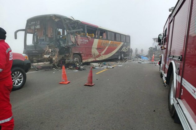 Cinco muertos y 16 heridos deja choque multiple en la Panamericana 25072026 3 La Prensa Regional