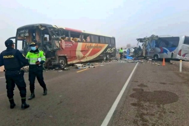 Cinco muertos y 16 heridos deja choque multiple en la Panamericana 25072026 5 La Prensa Regional