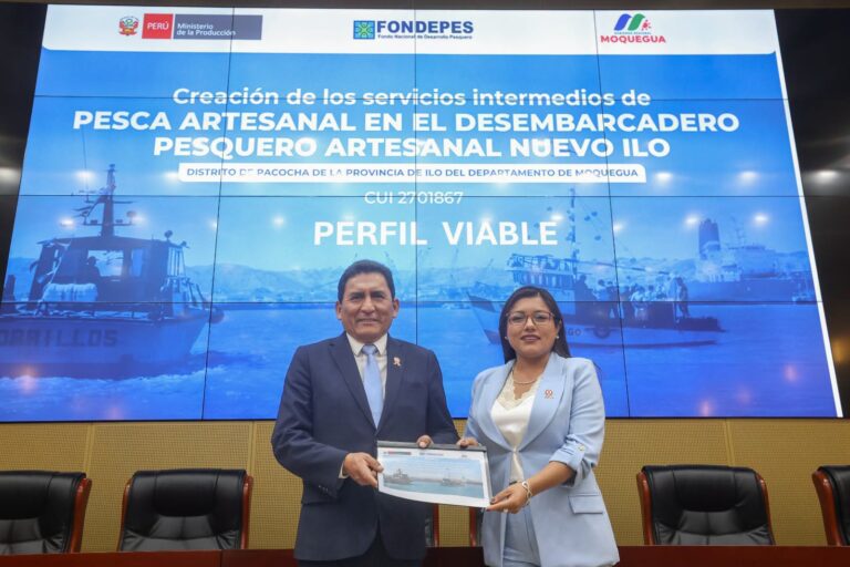 Declaran viable nuevo Desembarcadero Pesquero de Ilo