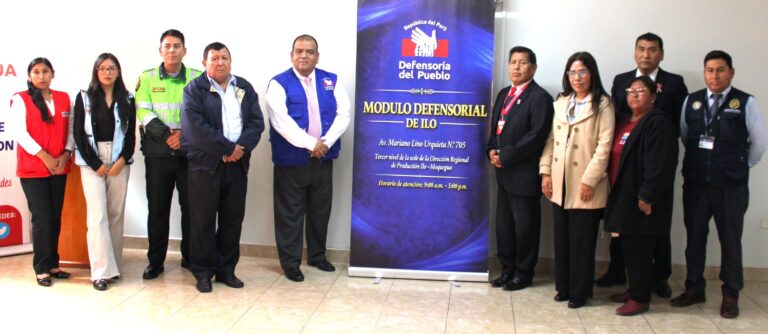 Defensoría del Pueblo y UGEL Ilo coordinan acciones para fortalecer atención al ciudadano