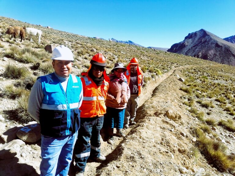 EPS Ilo y comunidad de Asana culminan construcción de un kilómetro de canales