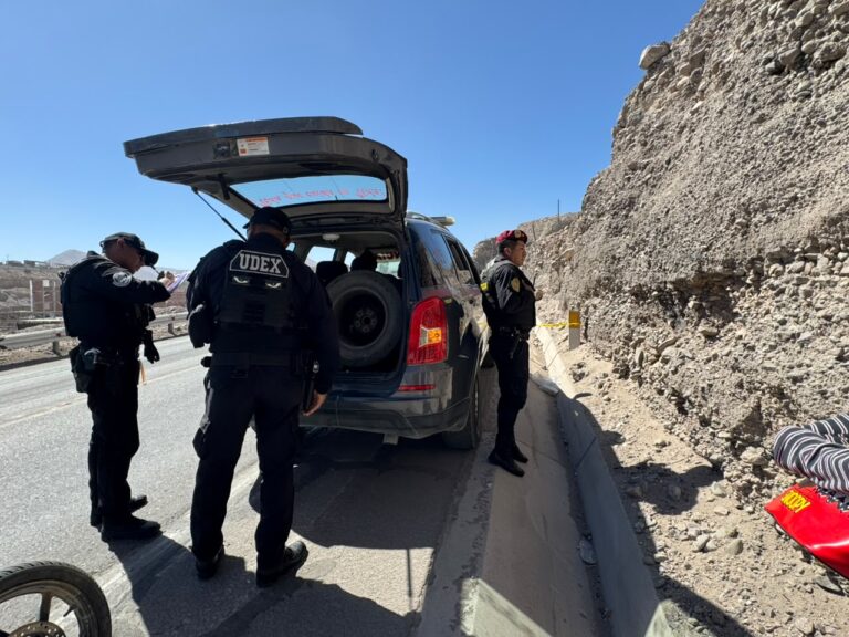 Hallan dos granadas de 40 milímetros en la Carretera Binacional 