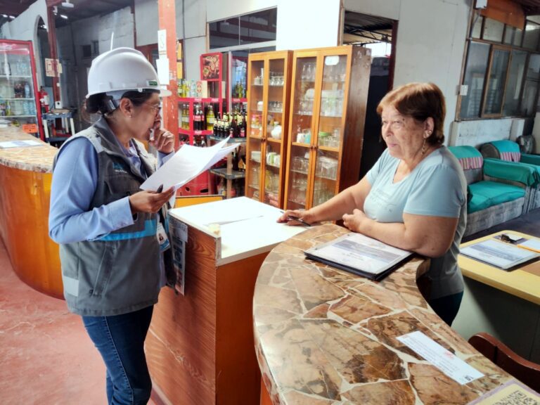 Equipo VMA de la EPS Ilo intensifica monitoreos y sensibilización a comercios