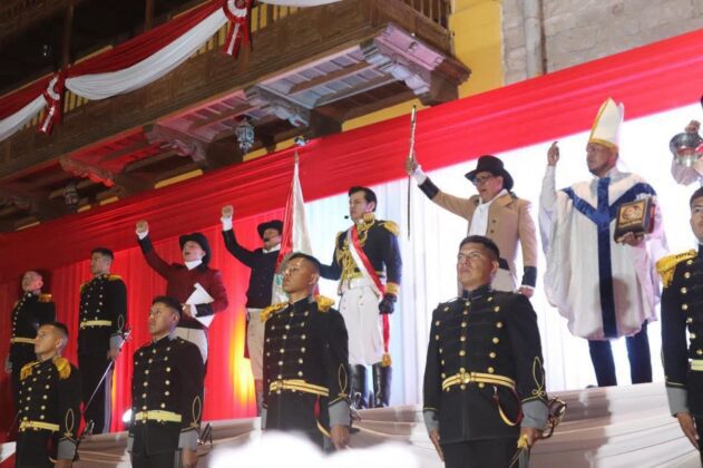 Escenificacion independencia nacional en Moquegua 23072026 4 La Prensa Regional
