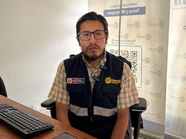 SENAMHI alerta por fuertes vientos en Arequipa, Moquegua y Tacna hasta el 23 de julio