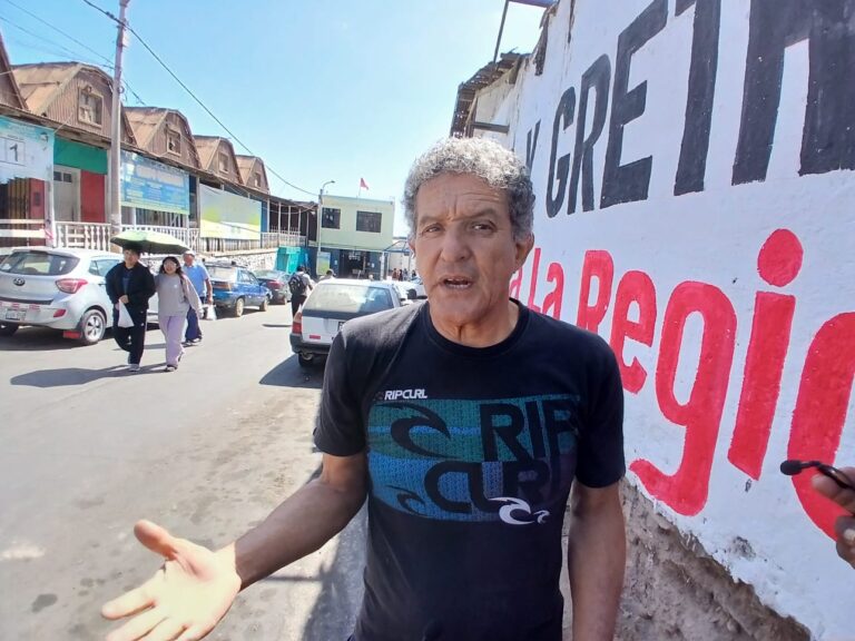 Cuestionan a autoridades por pintas políticas en casonas del Centro Histórico de Ilo