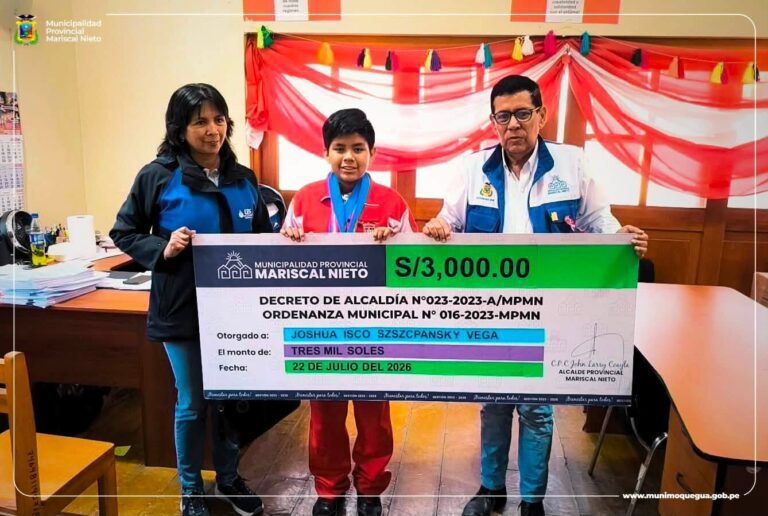Joshua Szszcpansky Vega llevará el ajedrez moqueguano al Panamericano de Medellín