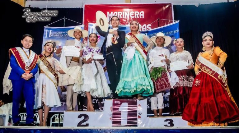 Joven ileño gana campeonato internacional de marinera en Bolivia