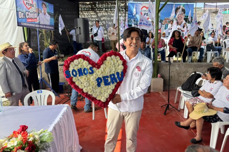 Juan Luis Herrera niega apoyo de Gilia Gutiérrez y descarta ser parte del continuismo
