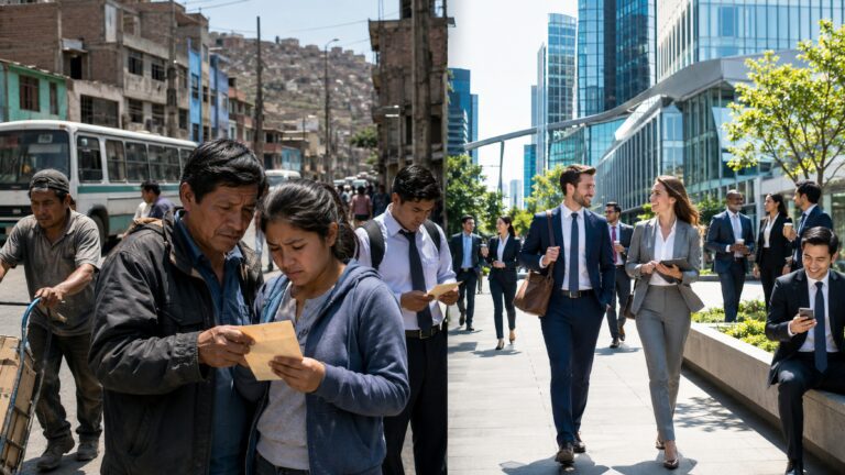 Perú mantiene uno de los salarios mínimos más bajos de América Latina y apenas alcanza el 12 % del británico