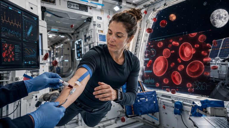 La microgravedad podría acelerar la anemia espacial