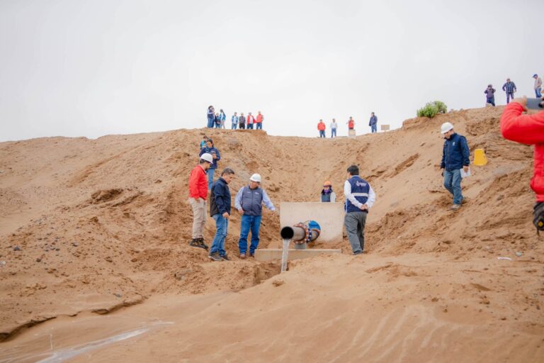 Proyecto Pasto Grande y EPS Ilo activan plan de contingencia para restablecer el abastecimiento de agua