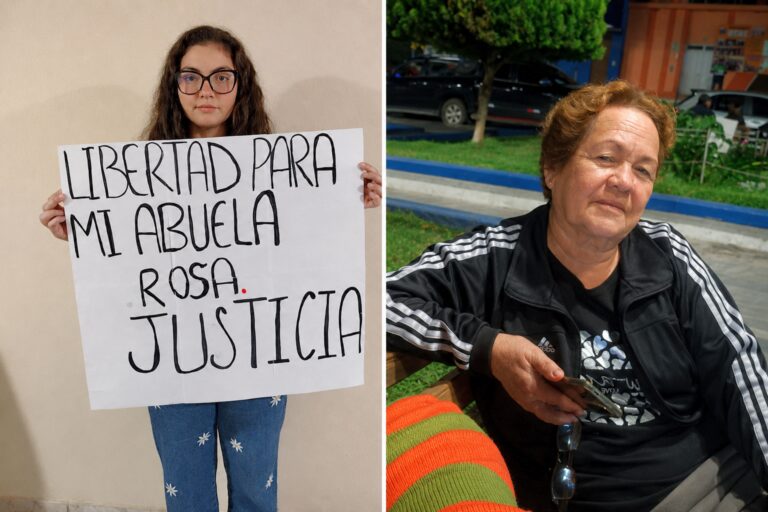 Nieta denuncia presunta detención abusiva de su abuela Rosa, de 72 años