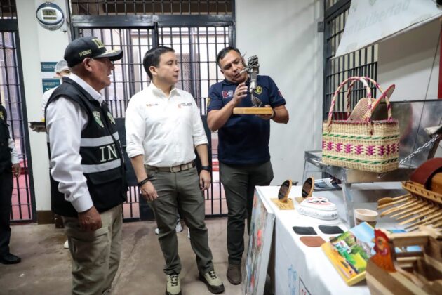 Ministro de Justicia Luis Jimenez Borra y presidente INPE Raul Inga Garay penal Samegua Moquegua 11072026 4 La Prensa Regional