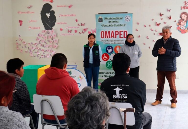 Omaped de Punta de Bombón recibe reconocimiento nacional 