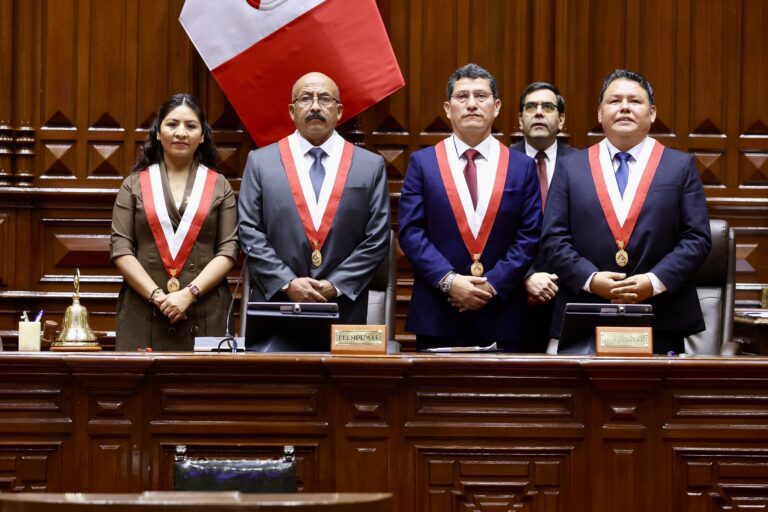 Óscar Reto es elegido presidente de la Cámara de Diputados para el periodo 2026-2027