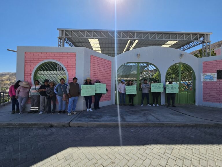 Padres exigen investigación por presunto maltrato a escolares de inicial en Yacango