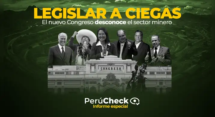 Nuevo Congreso: los partidos que lo integrarán desconocen problemas del sector minero