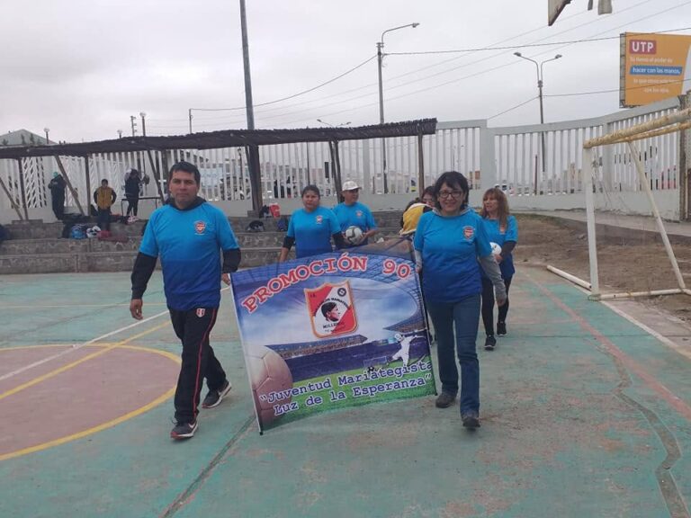Catorce promociones se suman al campeonato de exalumnos mariateguinos