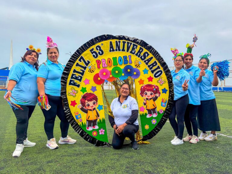 Promotoras celebran 53 años de los PRONOEI