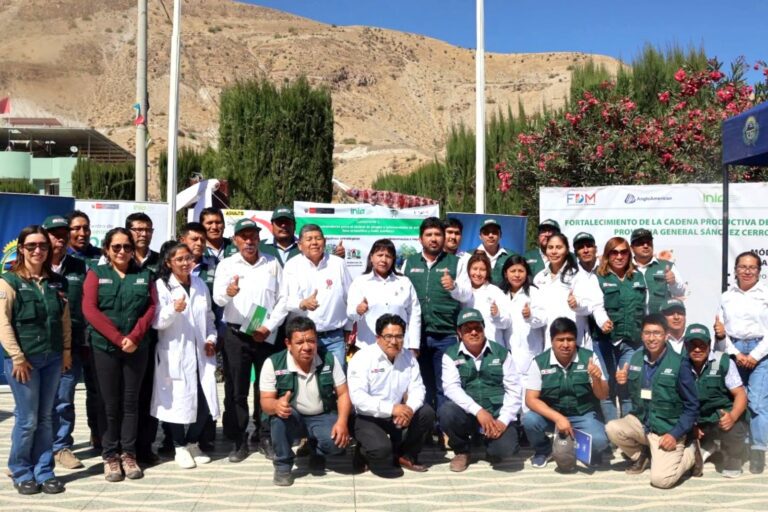 FDM lanza proyecto para fortalecer la producción agropecuaria en General Sánchez Cerro
