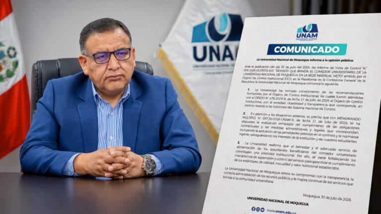 UNAM no desmiente observaciones al comedor y anuncia evaluación de penalidades