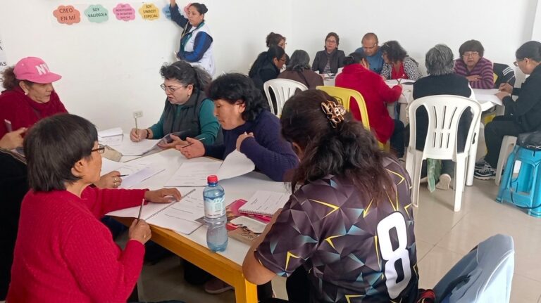 CIAM Santa Rosa realizó taller para estimular la memoria