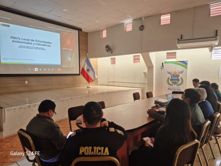 CAM Pacocha aborda prioridades ambientales y medidas preventivas ante El Niño Costero