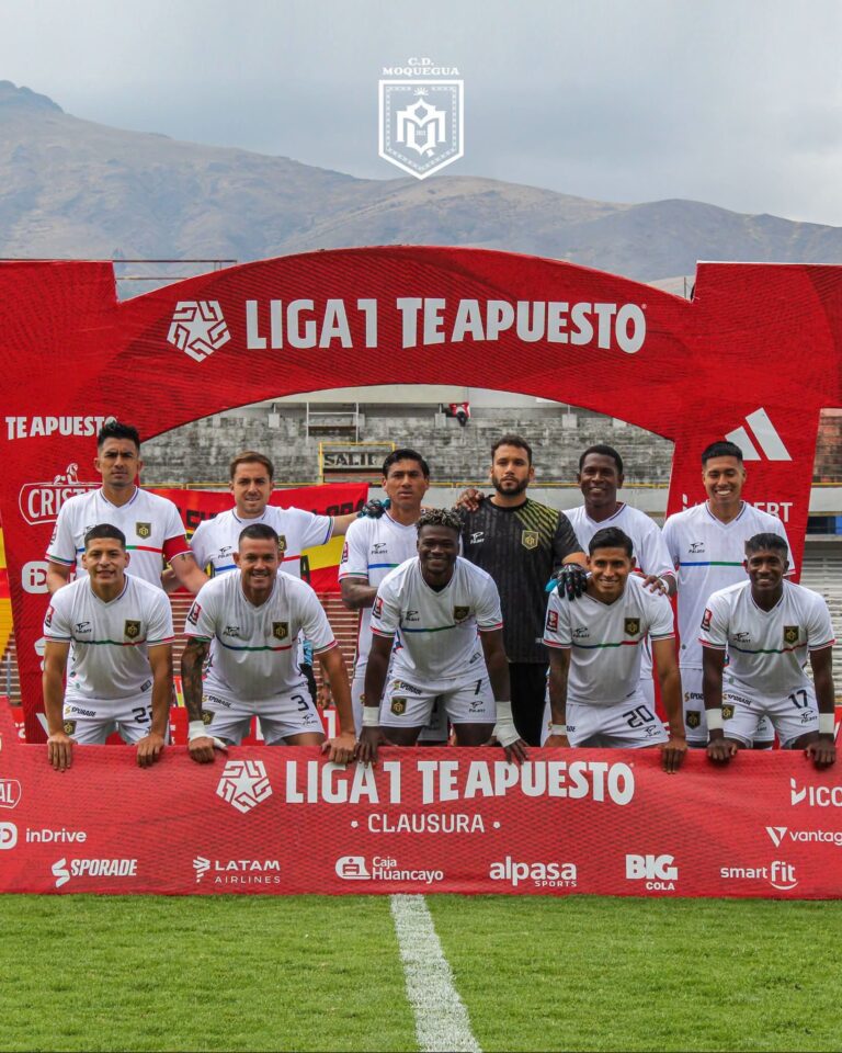 CD Moquegua vence 2-0 a Sport Huancayo y logra su primer triunfo en altura