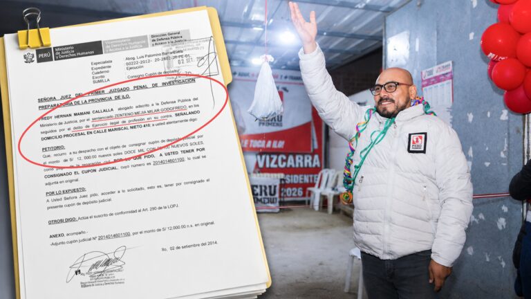 Candidato Milar Zenteno marcó “no tengo” sentencias pese a condena firme por delito doloso