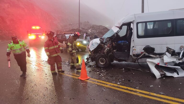 Choque en la Costanera Norte deja un herido y daños materiales