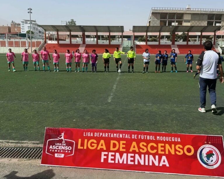 Cuarta fecha de la Liga de Ascenso Femenina se jugará este domingo en Moquegua e Ilo