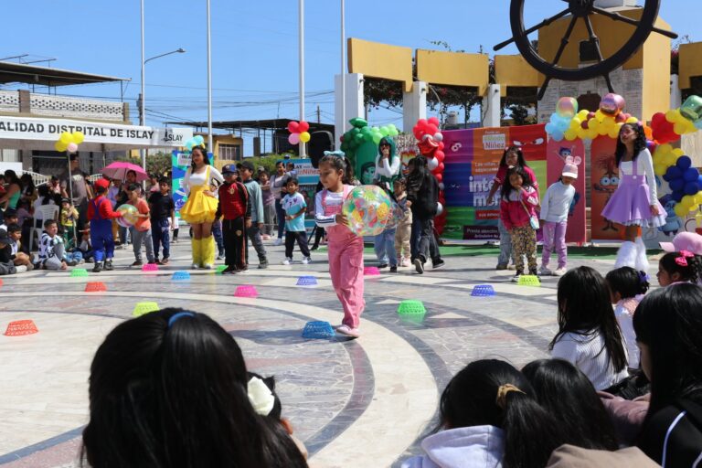 Matarani celebrará el Día del Niño con juegos y show infantil