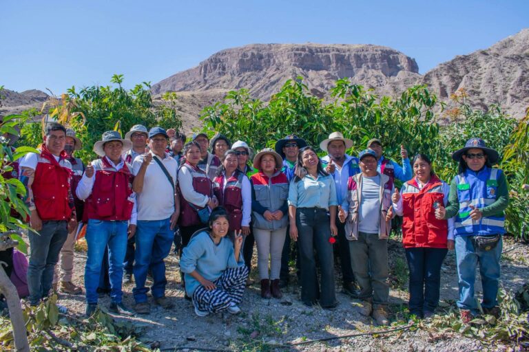 Estudiantes de Producción Agropecuaria visitan vivero municipal de Torata