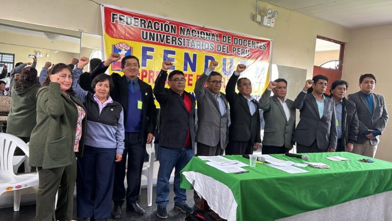 FENDUP convoca a Congreso Eleccionario 2026 en la Universidad Nacional del Callao
