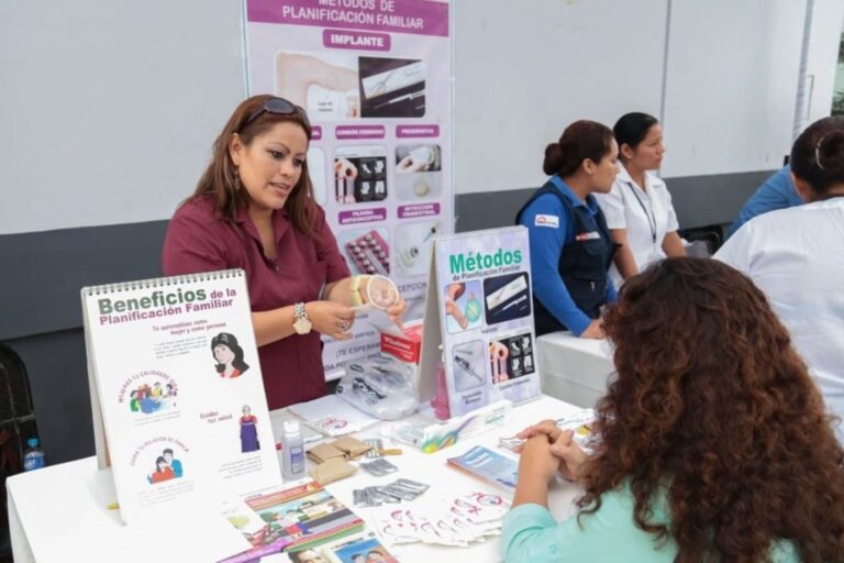 Cocachacra: orientarán sobre métodos anticonceptivos en feria dominical 