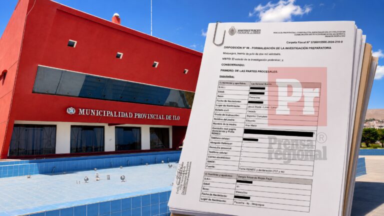 Ilo: Fiscalía investiga a funcionarios de confianza del alcalde Humberto Tapia por contratos otorgados a familiares