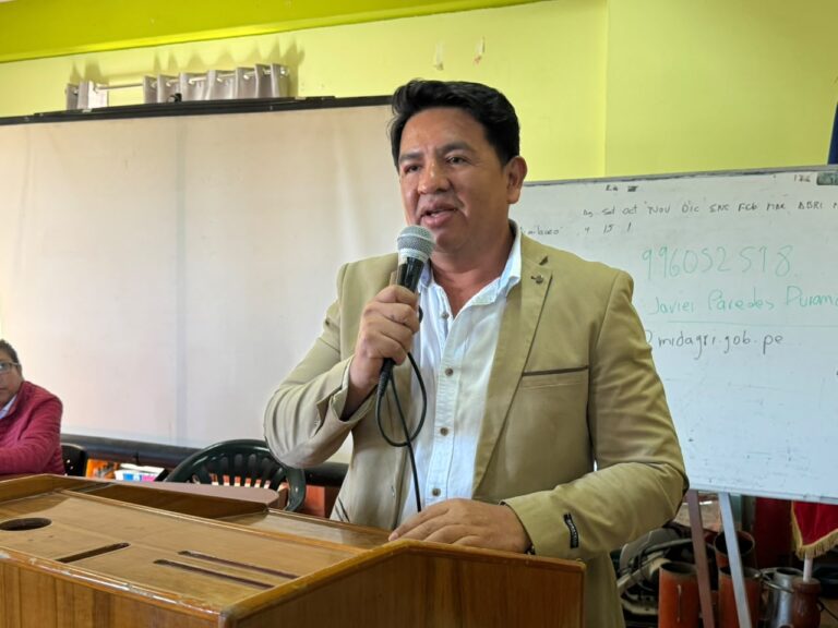 Designan a Francisco Granados como director regional de Agricultura