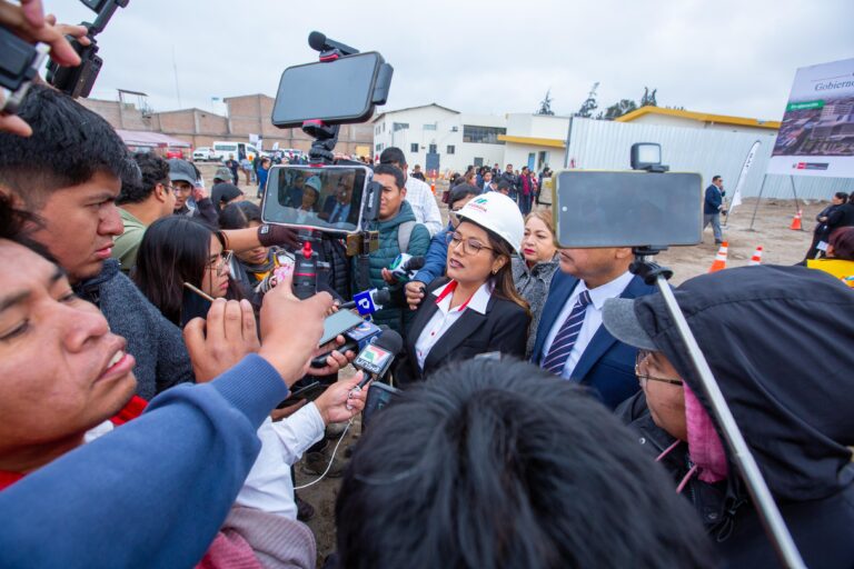 Gilia Gutiérrez pide mayor presencia del Gobierno en el sur ante El Niño y crisis del Coralaque