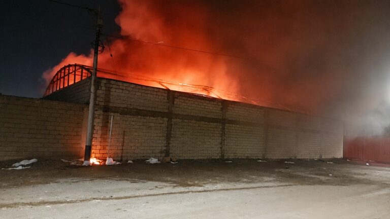 Ilo: falta de agua dificultó control de dantesco incendio en el Parque Industrial