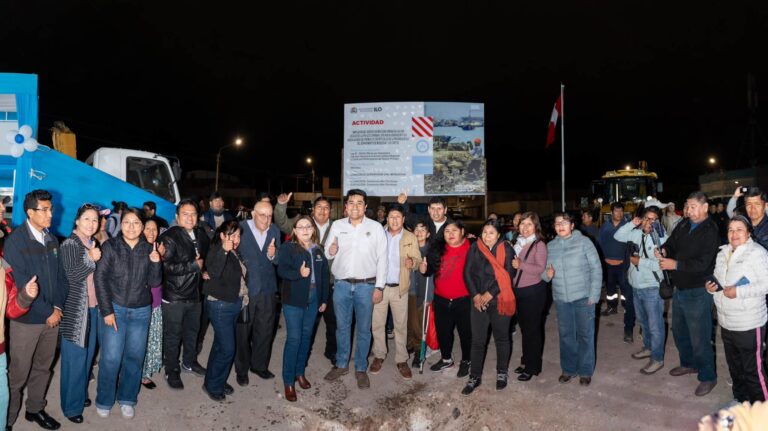 Ilo inicia obra vial de S/ 24 millones para más de 1,600 vecinos