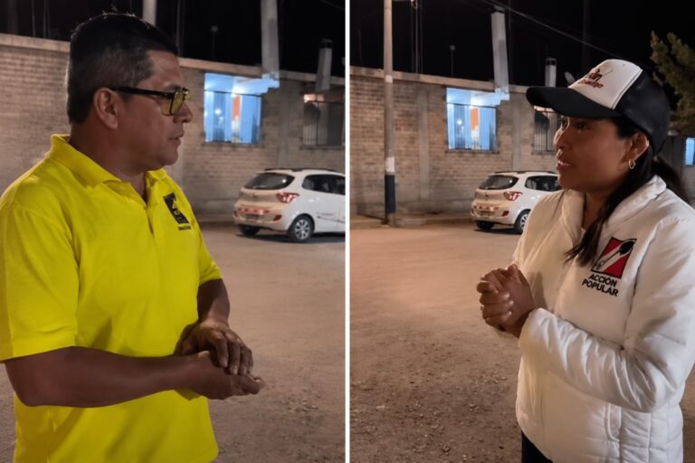 Trinquetes Políticos: Novela, el candidato y la candidata