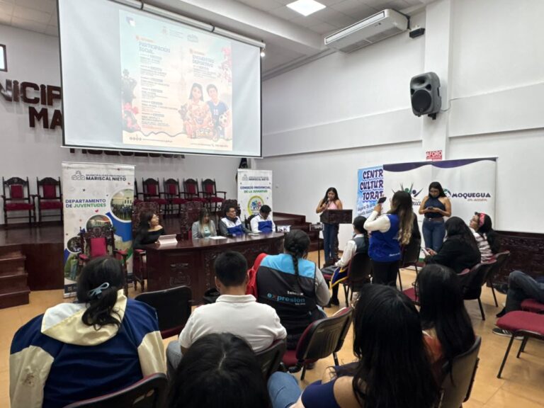 Presentan programa de actividades por el Mes de la Juventud en Mariscal Nieto