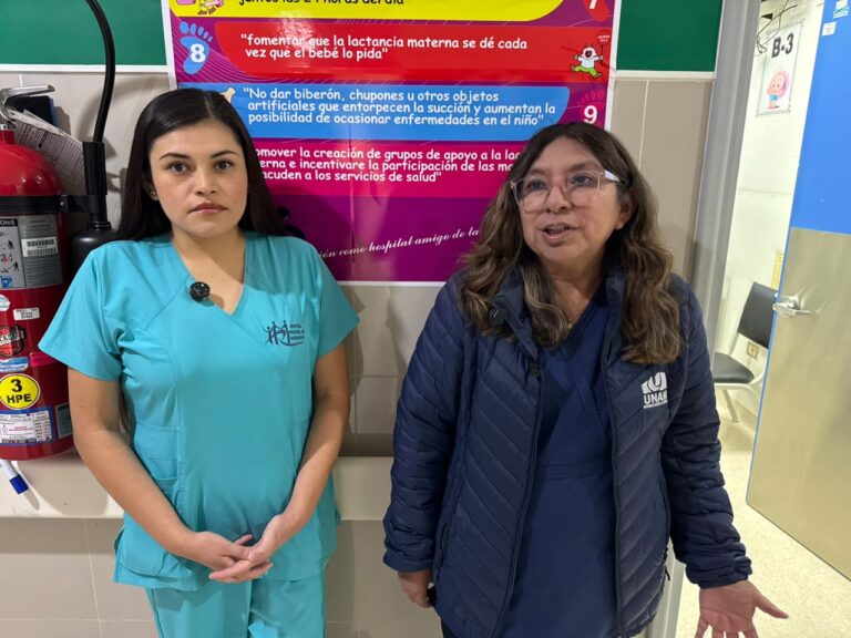 Hospital Regional desarrolla actividades por la Semana Mundial de la Lactancia Materna