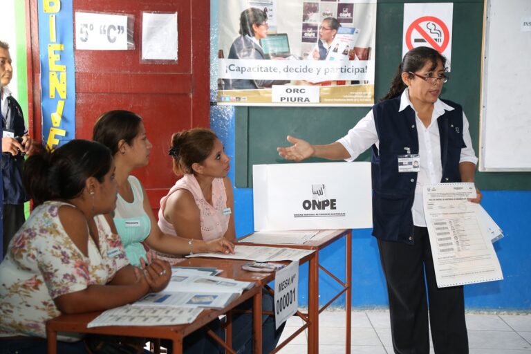 Miembros de mesa de las ERM 2026 recibirán S/ 165 por cumplir función