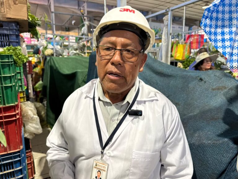Inspeccionan puestos del Mercado Central de Moquegua por condiciones sanitarias